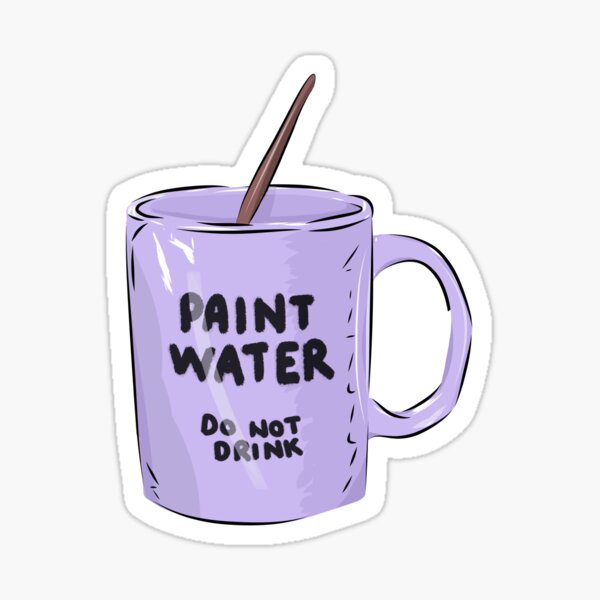 Paint Water Sticker