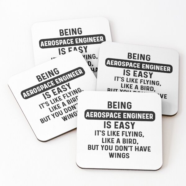 Item preview, Being aerospace engineer is easy. humorous quote designed and sold by bumperapparels.
