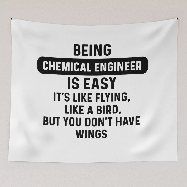 Item preview, Being chemical engineer is easy. humorous quote designed and sold by bumperapparels.