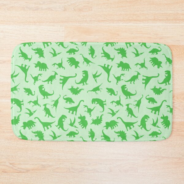 Item preview, Green Dinosaurs Pattern designed and sold by jezkemp.