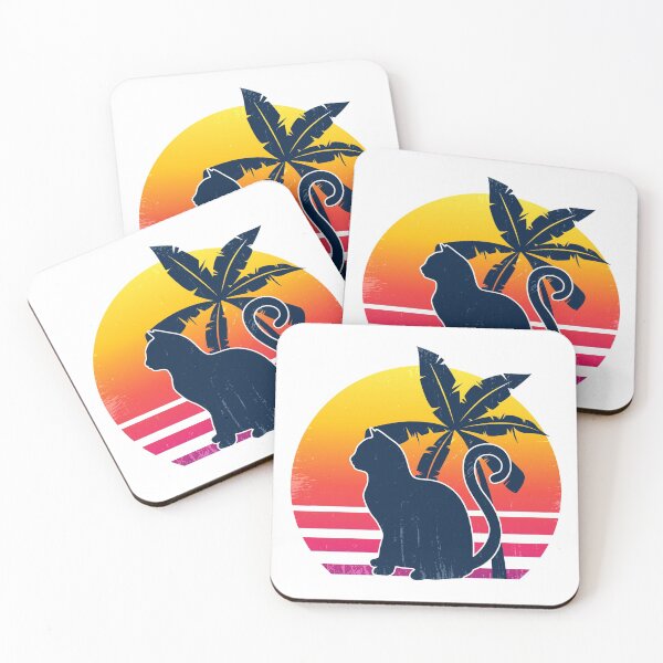 Item preview, Cat Sunset Retro  designed and sold by nicolebg.