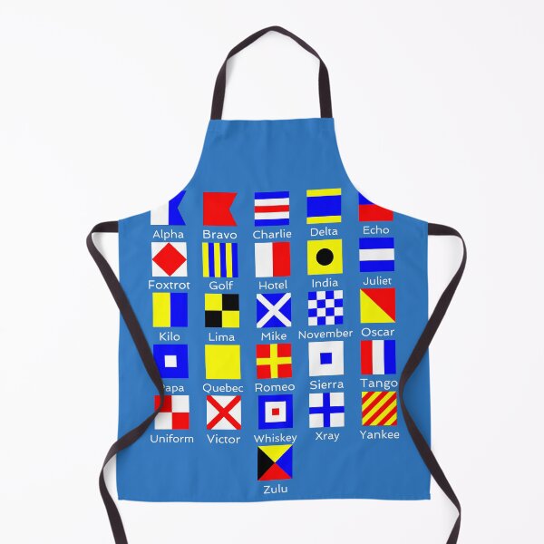 Item preview, Sailing Nautical Signal Flag Alphabet designed and sold by WibbleDesign.