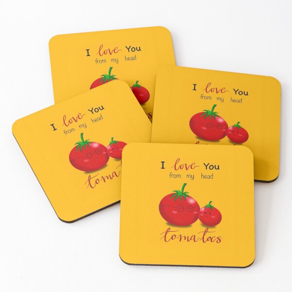 Item preview, I love you from my head tomatoes_Tomato Sign designed and sold by KStudioCreation.