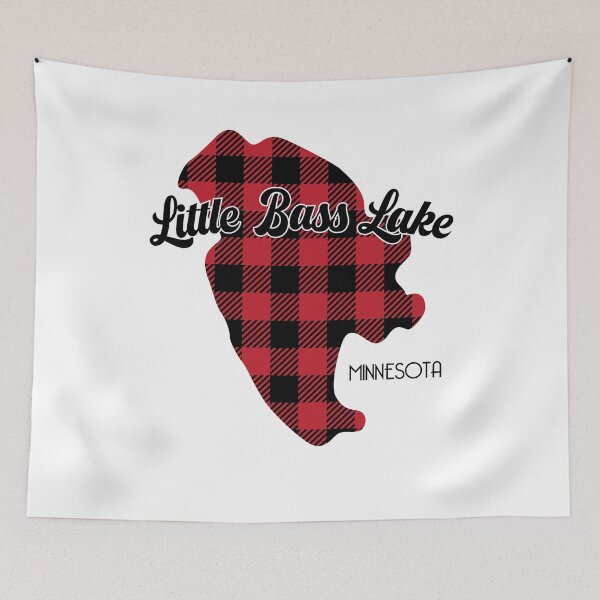 Item preview, Little Bass Lake Cohasset MN Plaid designed and sold by ilakethat.