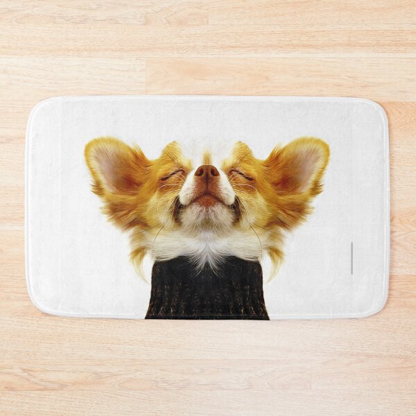Item preview, Chihuahua showing contentment Cute Puppy Sleeping Mouth nose Dog designed and sold by Dolphin Graphic.