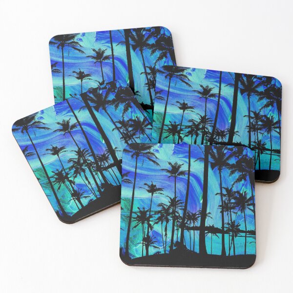 Item preview, Cool Blue Island Style Palm Tree dreams designed and sold by plzLOOK.