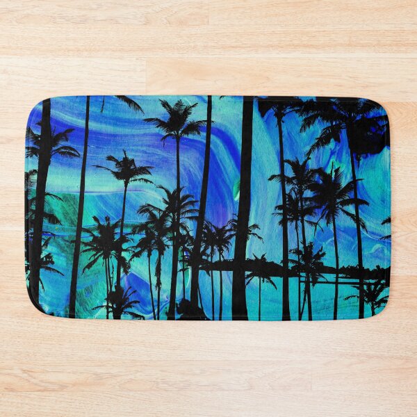 Item preview, Cool Blue Island Style Palm Tree dreams designed and sold by plzLOOK.