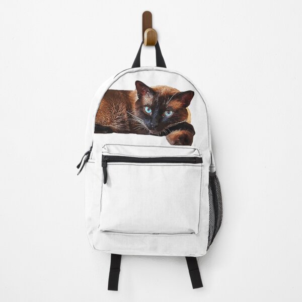 Item preview, Siamese Cat Kitten Laying Down designed and sold by ElegantCat.