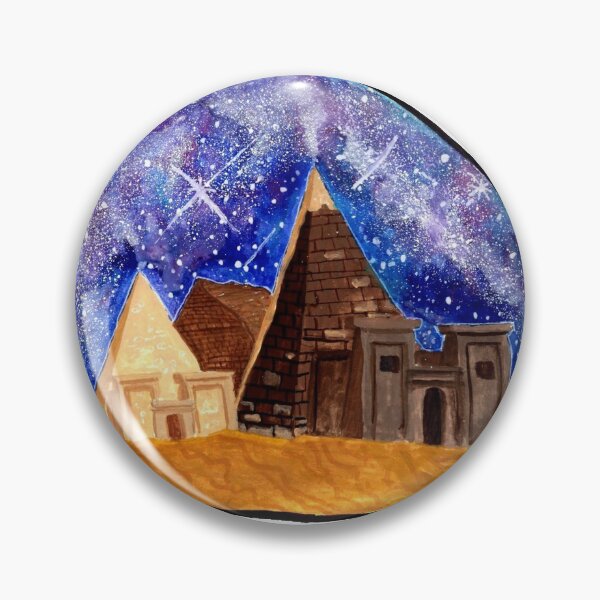 Item preview, Meroë pyramids designed and sold by Isra Ali.