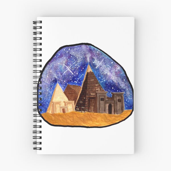 Item preview, Meroë pyramids designed and sold by Isra Ali.