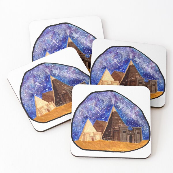 Item preview, Meroë pyramids designed and sold by Isra Ali.