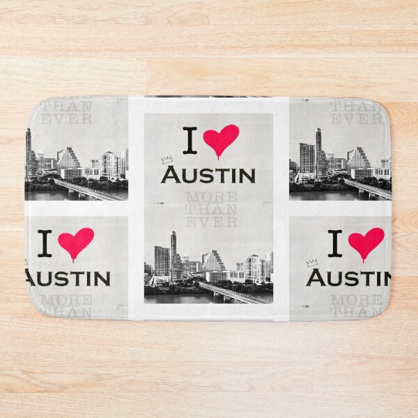 Item preview, LOVE Austin Texas Pop Art Urban San Antonio Vintage MORE Than Ever City Crown Homeland Wanderlust designed and sold by ExquisiteShots.