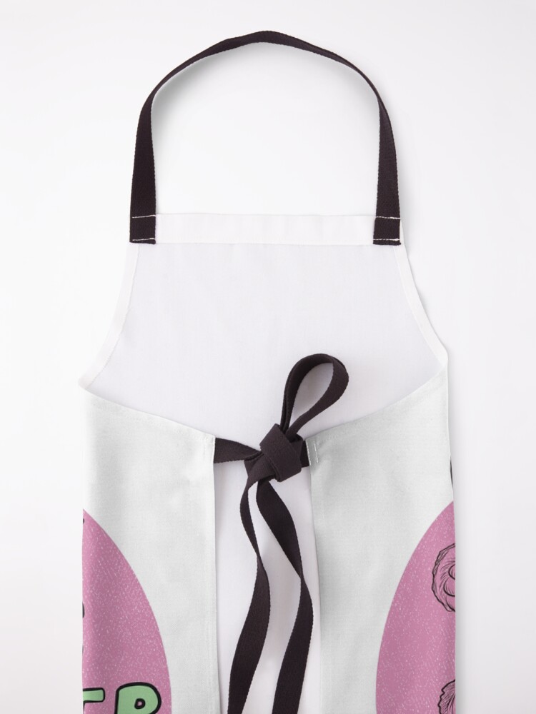 Alternate view of Cute Sleepy Sloth Design. Gift for Girl, Gift for Boy, Animal lover gift. Lazy hanging sloth. Apron