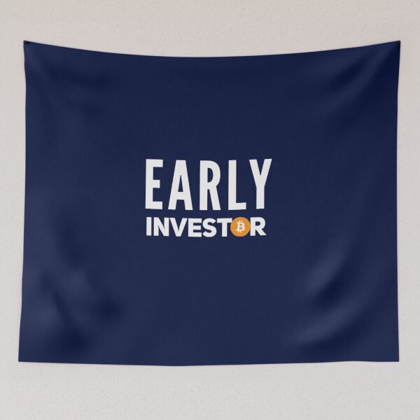 Item preview, Early investor (Bitcoin) big designed and sold by Bouzdesigns.