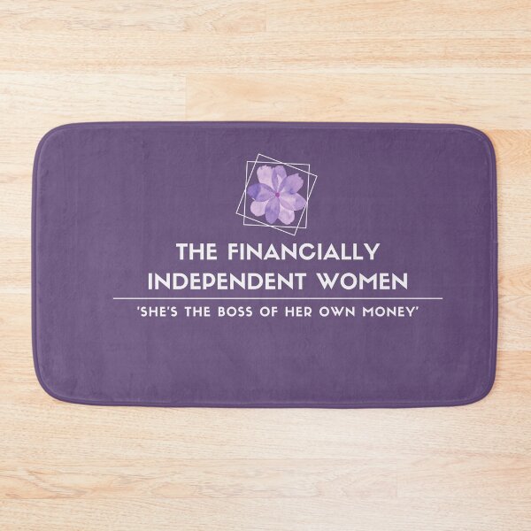Item preview, The Financially Independent Women: She's the Boss of Her Own Money designed and sold by ThoughtJumble.