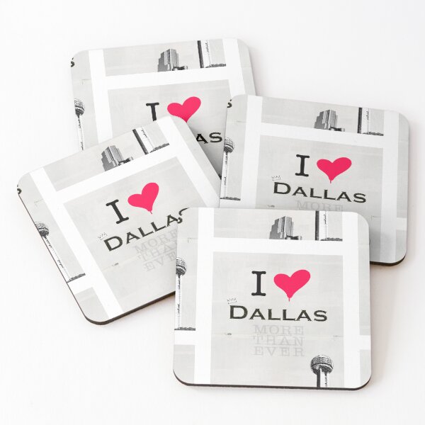 Item preview, LOVE Dallas Texas Pop Art Urban San Antonio Retro City Vintage MORE Than Ever City Crown Homeland Wanderlust designed and sold by ExquisiteShots.
