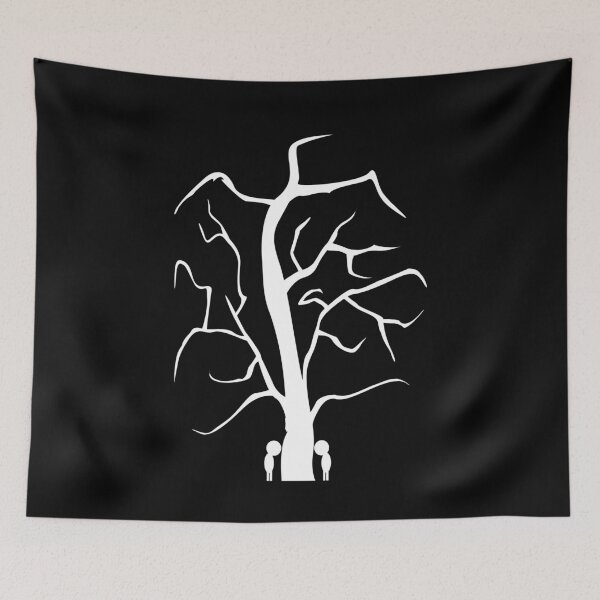 Item preview, The Tree Silhouette White Color designed and sold by vineeth.
