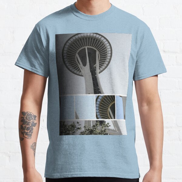 Seattle Space Needle Mosaic Classic T-Shirt