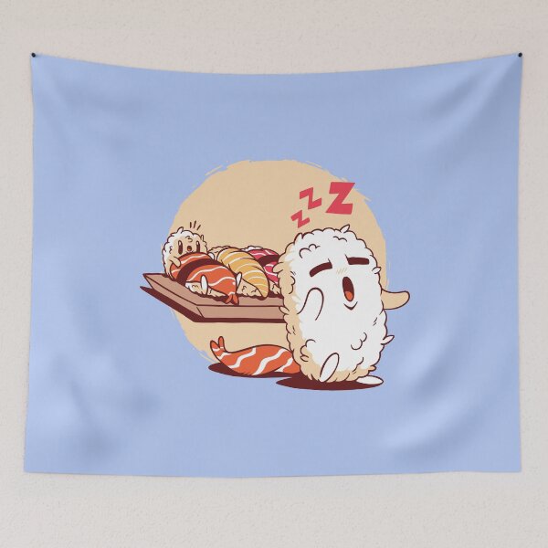 Item preview, Sushi cartoon | Sleepwalker | Sleepwalking designed and sold by DerSenat.