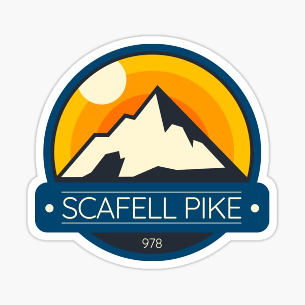 Scafell Pike Sticker