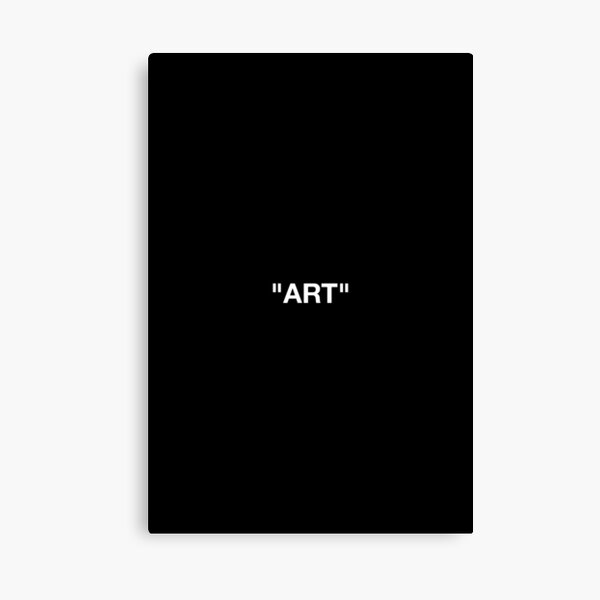 Off White Art | Hypebeast ART | Redewendungen Leinwanddruck