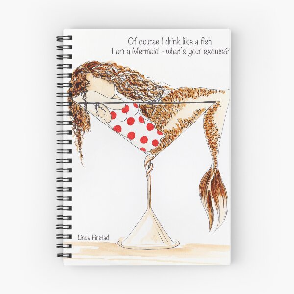 Item preview, Martini Mermaid designed and sold by Linda Finstad.