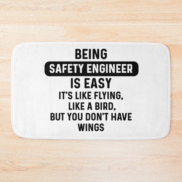 Item preview, Being safety engineer is easy. humorous quote designed and sold by bumperapparels.