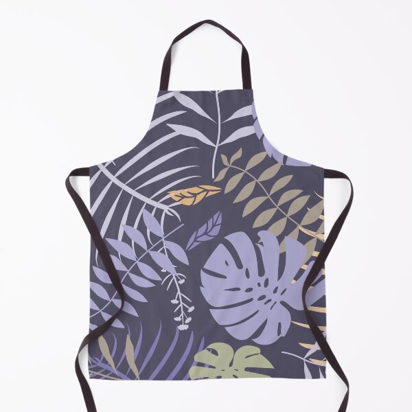 Item preview, Tropical Leaf Floral Pattern Purple and Light Green Pastel Colors Tones designed and sold by borednomad.