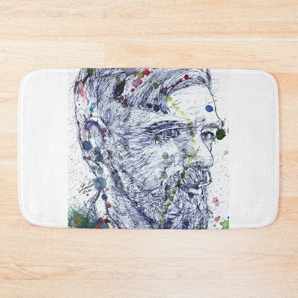 Item preview, D. H LAWRENCE watercolor and ink portrait.1 designed and sold by lautir.
