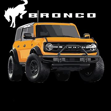 Ford Bronco Cyber Orange First Edition Bronco Ford Lightweight