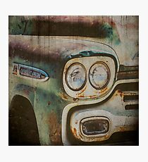 Vintage Chevrolet Apache Truck Photographic Print