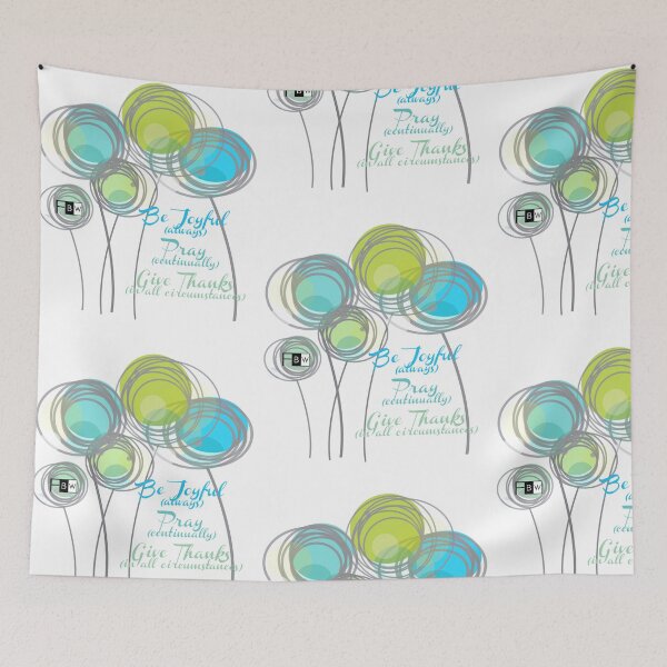 Item preview, Be Joyuful Pray Continually Give Thanks in all Circumstances designed and sold by Andrea Greer.