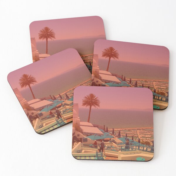 Item preview, Tunisia city summer vibes designed and sold by WilliamsGFX.