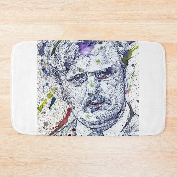 Item preview, G. K. CHESTERTON watercolor and ink portrait.1 designed and sold by lautir.