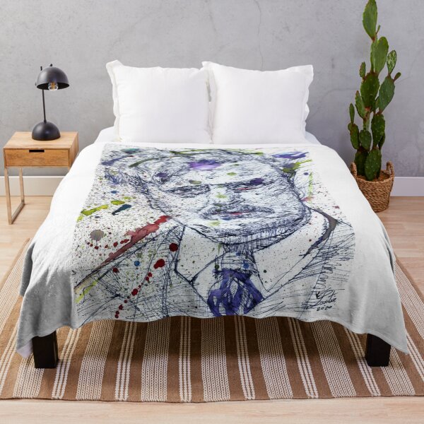 Item preview, G. K. CHESTERTON watercolor and ink portrait.1 designed and sold by lautir.