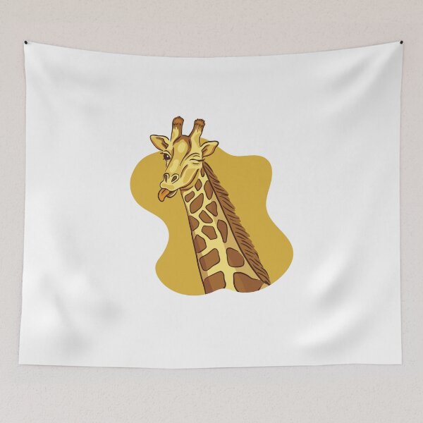Item preview, Winking Giraffe | Giraffe head designed and sold by DerSenat.