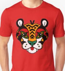 Aztec Tiger Totem Unisex T-Shirt