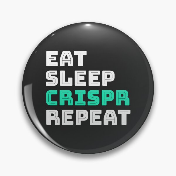 Item preview, EAT SLEEP CRISPR REPEAT designed and sold by KNEI.