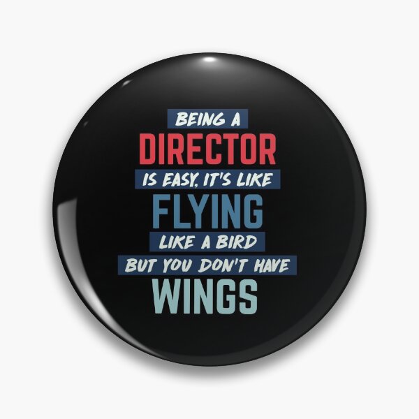 Item preview, Being director is easy. humorous quote. retro designed and sold by bumperapparels.