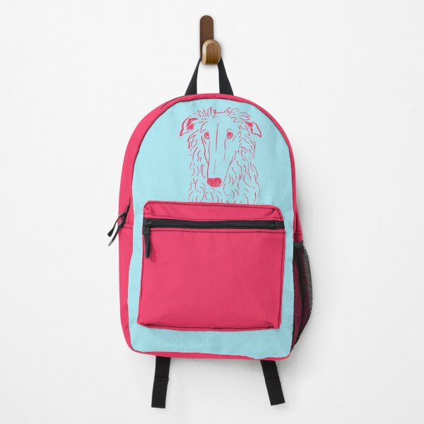 Item preview, Borzoi (Blue and Pink) designed and sold by illucalliart.