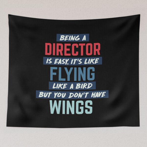 Item preview, Being director is easy. humorous quote. retro designed and sold by bumperapparels.