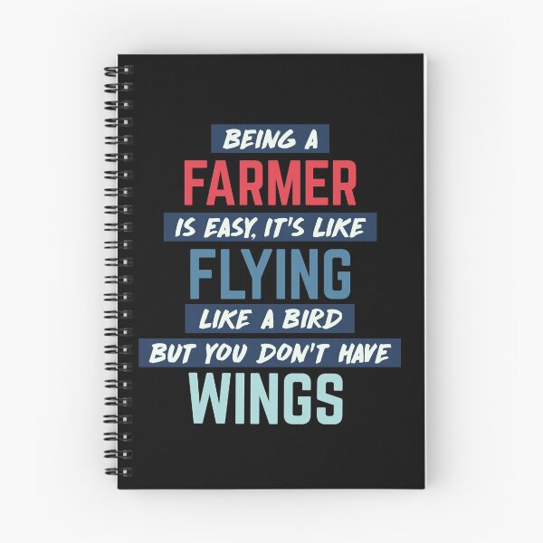 Item preview, Being farmer is easy. humorous quote. retro designed and sold by bumperapparels.