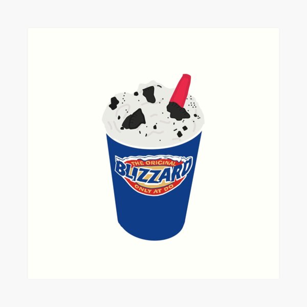 Dairy Queen Blizzard Art Prints | Redbubble