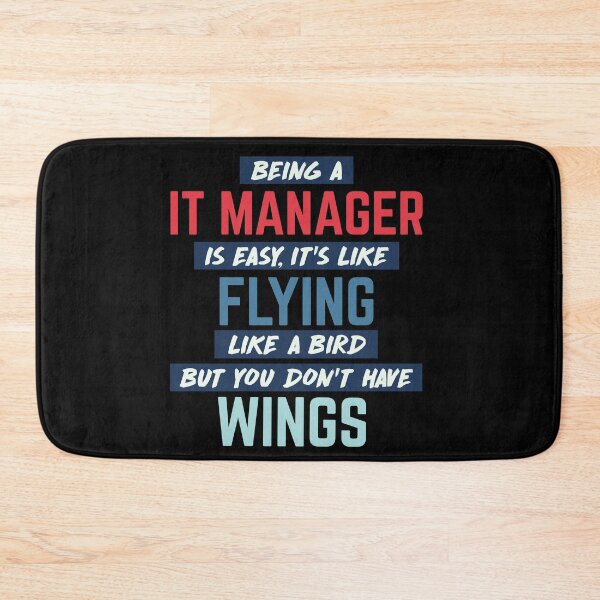 Item preview, Being it manager is easy. humorous quote. retro designed and sold by bumperapparels.