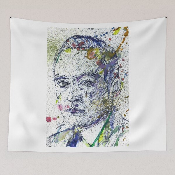 Item preview, MAX BORN watercolor and ink portrait.1 designed and sold by lautir.