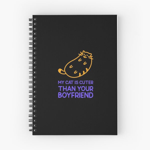 Item preview, My Cat Is Cuter Than Your Boyfriend designed and sold by BlueCloverTrend.