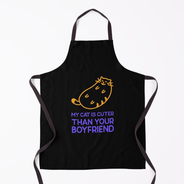 Item preview, My Cat Is Cuter Than Your Boyfriend designed and sold by BlueCloverTrend.