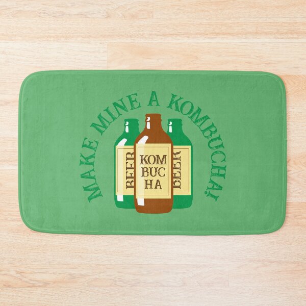 Item preview, Make Mine a Kombucha Funny Tea Drinker Quote designed and sold by HotHibiscus.