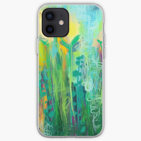 Yellow Tulip Meadow iPhone Soft Case