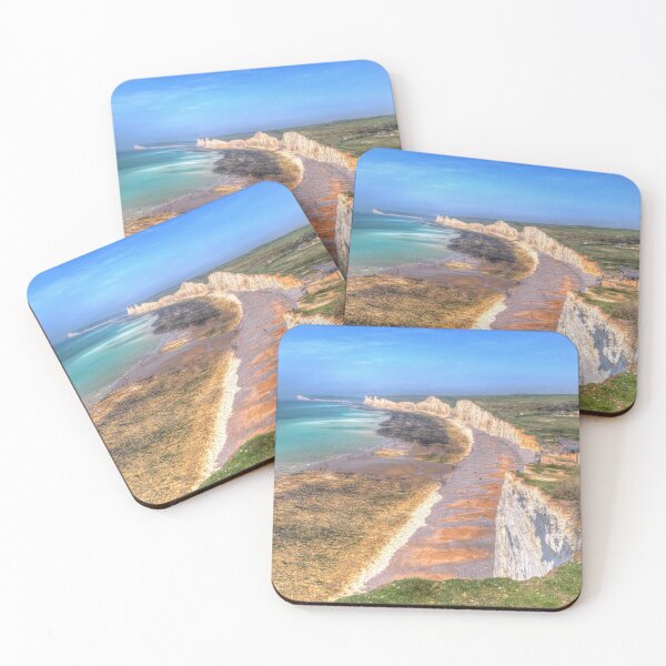 Item preview, Birling Gap Beach Near Seven Sisters Chalk Cliffs designed and sold by acceleratorhams.